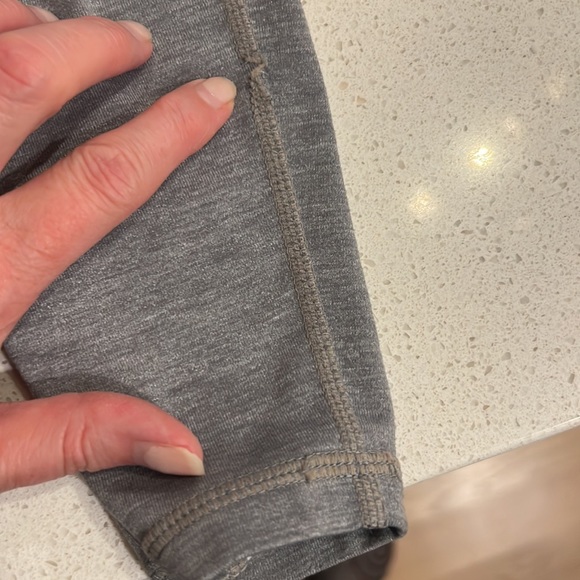 Athleta Crop Leggings Side Panel Netting Small - Picture 6 of 7